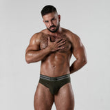 Locker Gear Backroom Backless Brief Khaki