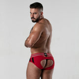 Locker Gear Backroom Backless Brief Red