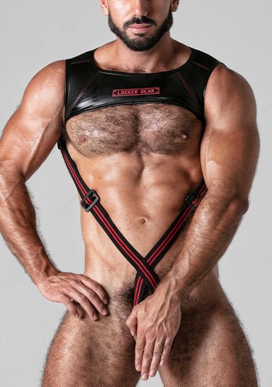 Locker Gear Body Harness Red