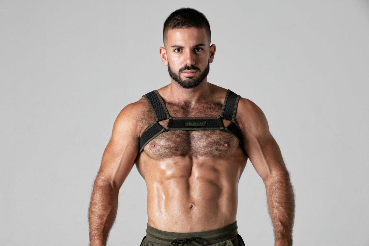 Locker Gear Mesh Harness Khaki