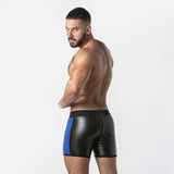 Locker Gear Punch Hole Boxer Brief Blue