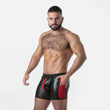 Locker Gear Punch Hole Boxer Brief Red