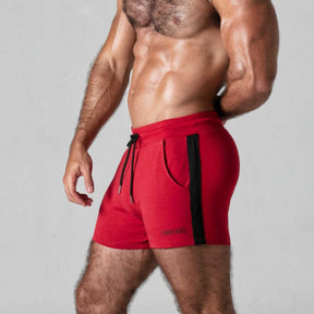 Locker Gear Side Stripe Mini Short Red