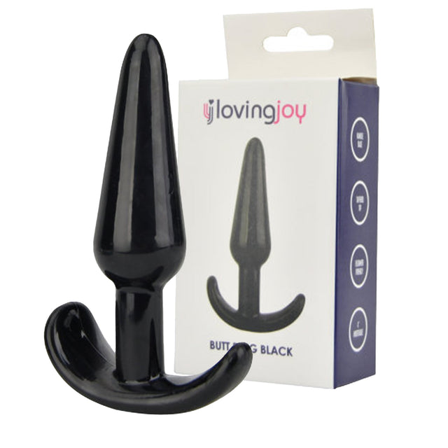 Loving Joy Butt Plug 4.5 Inch Black