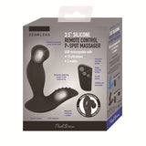 Seamless Little Bald Remote Control Prostate Massager