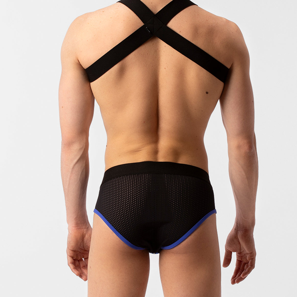 Barcode Berlin Mesh Brief Sicile Black Blue