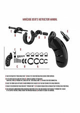 Mancage No 6 Chastity 5.5 Inch Cock Cage Black