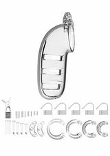 Mancage No 6 Chastity 5.5 Inch Cock Cage Transparent