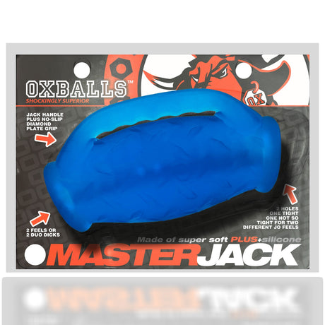 Oxballs Masterjack Masturbator Blue Ice