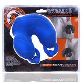 Oxballs MEATLOCKER Chastity Device Police Blue Ice