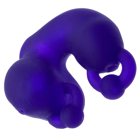 Oxballs MEATLOCKER Chastity Device Eggplant Ice