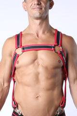 Cellblock 13 Mercury Neoprene Harness Red