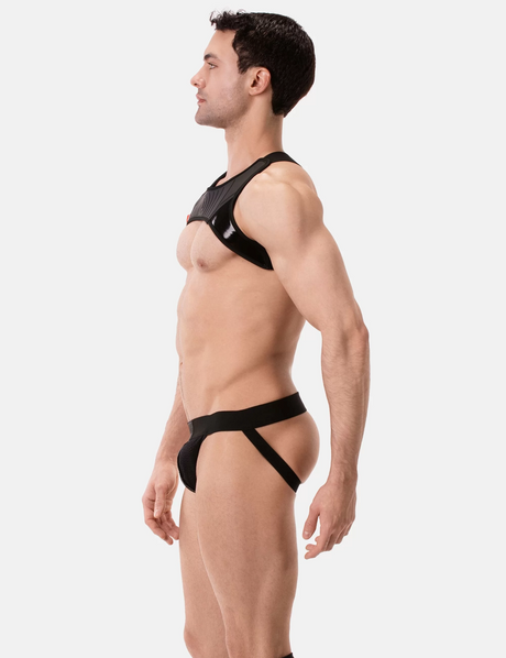 Barcode Berlin Mesh Jockstrap Tel Black
