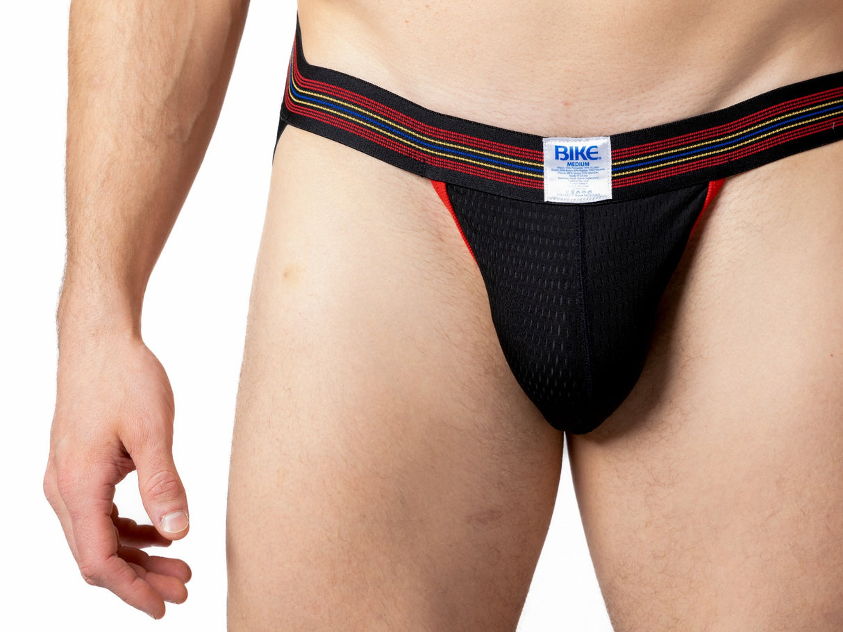 BIKE Mesh Jockstrap Black