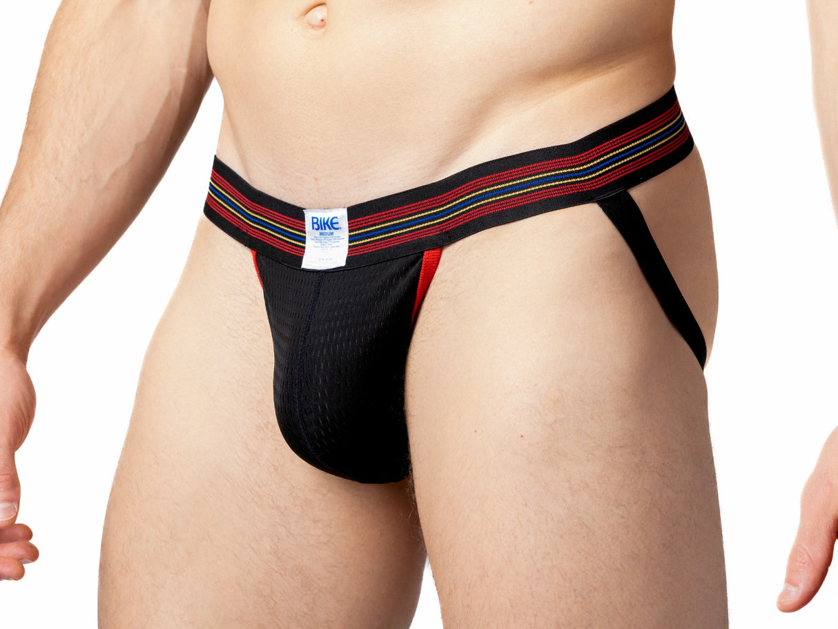 BIKE Mesh Jockstrap Black