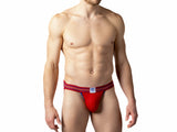 BIKE Mesh Jockstrap Red