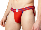 BIKE Mesh Jockstrap Red