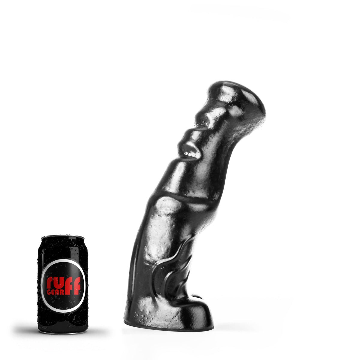 ruff GEAR Dark Knight Dildo 12.4 Inch Black