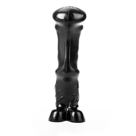 ruff GEAR Dark Knight Dildo 15.4 Inch Black