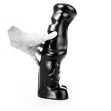 ruff GEAR Dark Knight Dildo 15.4 Inch Black