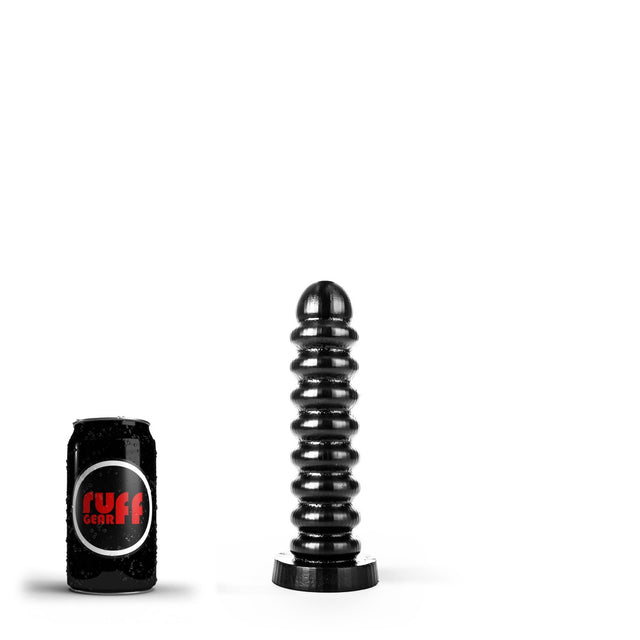 ruff GEAR Ridge Rider Dildo 8.3 Inch Black