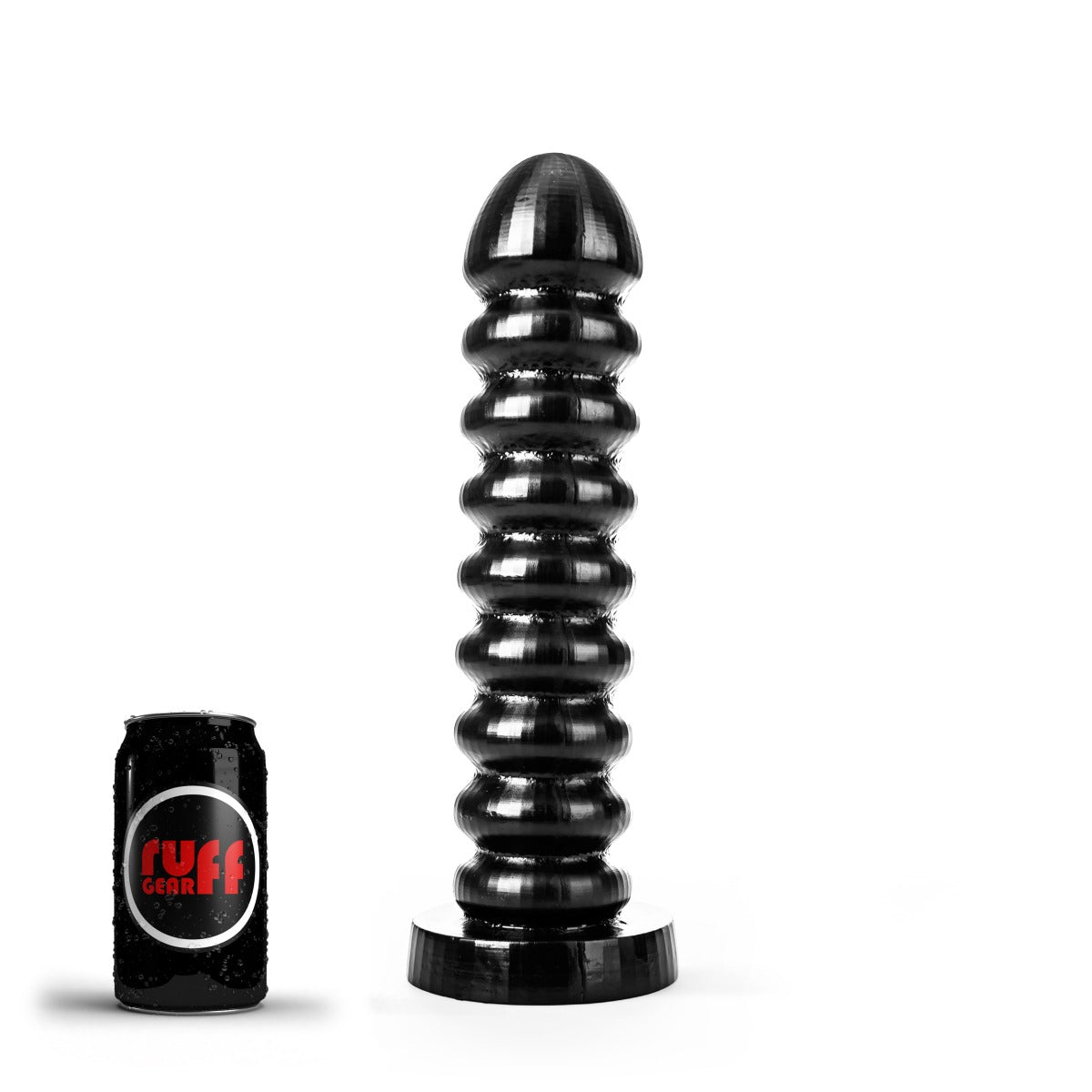 ruff GEAR Ridge Rider Dildo 13.4 Inch Black