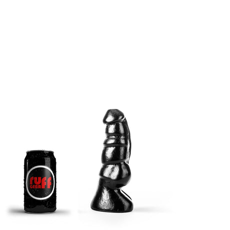 ruff GEAR Nero Dildo 7.7 Inch Black