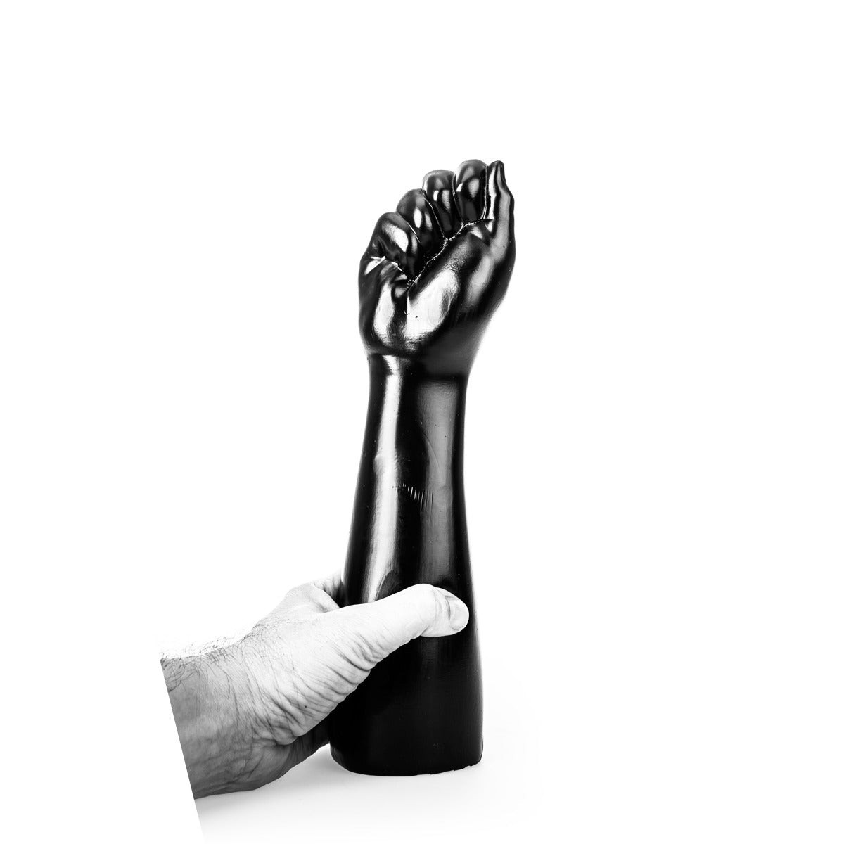 ruff GEAR Push Fist Dildo 12.4 Inch Black