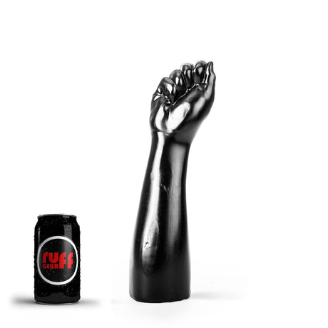 ruff GEAR Push Fist Dildo 12.4 Inch Black