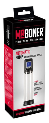 Mr Boner Automatic Penis Pump Clear