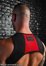 Mr S Leather Archer Body Harness Red