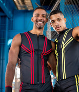 Mr S Leather FuckGear Racer Vest Red - FETCH