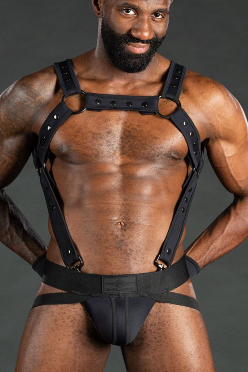 Mr S Leather Neo Carbon Jockstrap Black