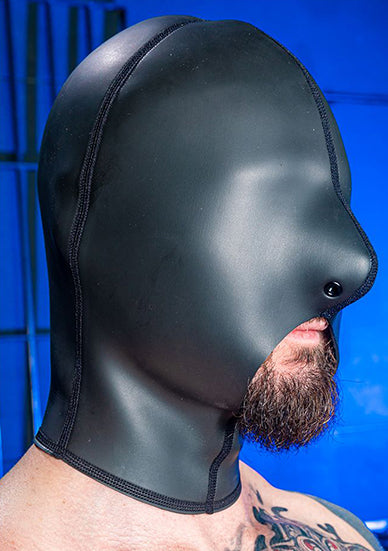 Mr S Leather Neoprene Cocksucker Hood Black