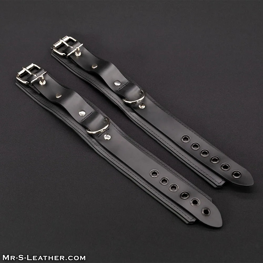 Mr S Leather Neoprene Locking Ankle Restraints