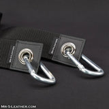 Mr S Leather Nylon Webbing Tri Stirrups