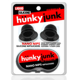 Hunkyjunk Nano Nips Suckers Black