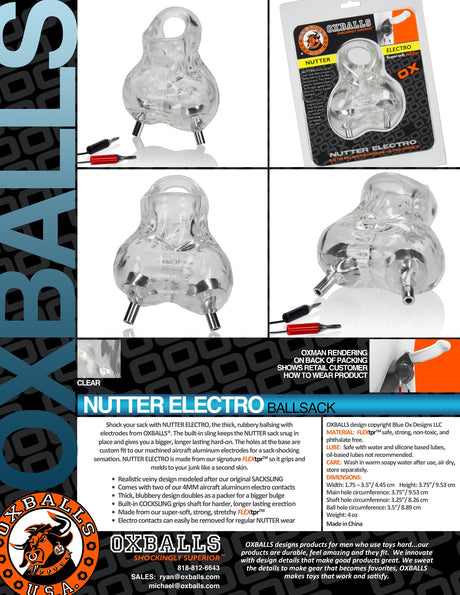 Oxballs Nutter Electro Clear