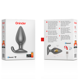 Oninder App Controlled Vibrating Butt Plug Black