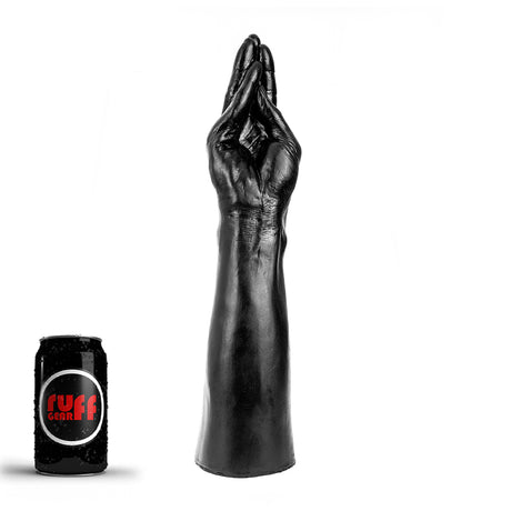 ruff GEAR Elbow Deep Hand Dildo 13.7 Inch Black