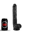 ruff GEAR Mark Hard Fuck Dildo 10.2 Inch Black