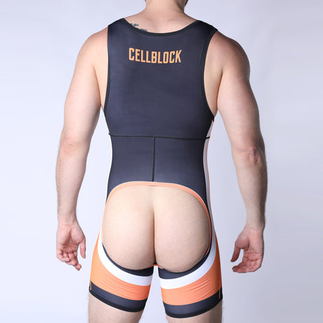 Cellblock 13 Chain Reaction Singlet Jock Orange