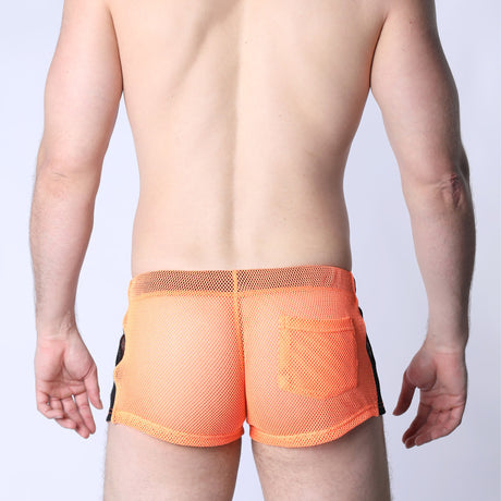 Cellblock 13 Chain Reaction Mesh Jock Short Orange