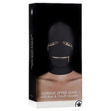 Ouch Extreme Zipper Mask Black - FETCH