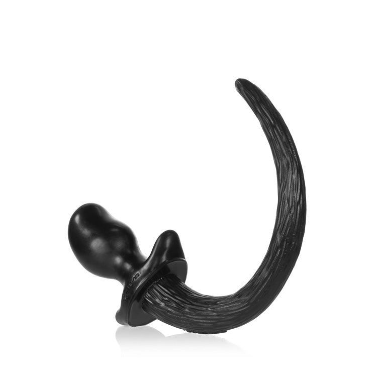 Oxballs Puppy Tail Buttplug Beagle Black - FETCH