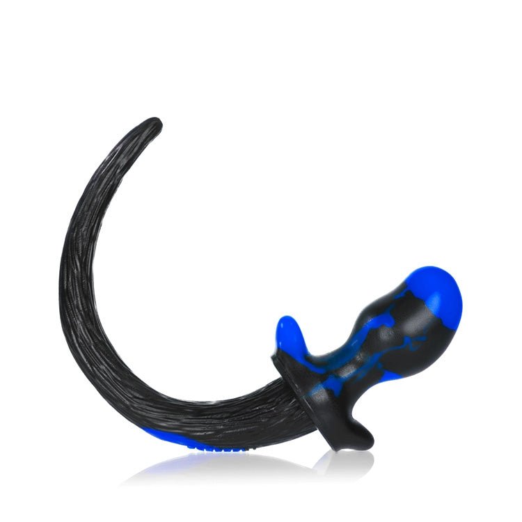 Oxballs Puppy Tail Buttplug Beagle Blue Black - FETCH