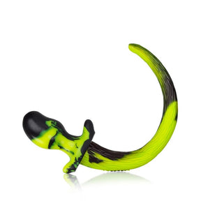 Oxballs Puppy Tail Buttplug Beagle Yellow Black
