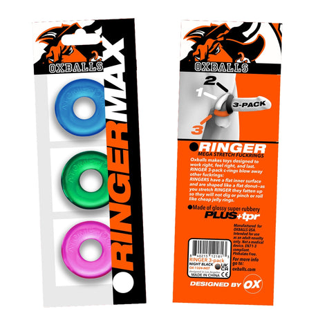 Oxballs Ringer Max 3 Pack Neon