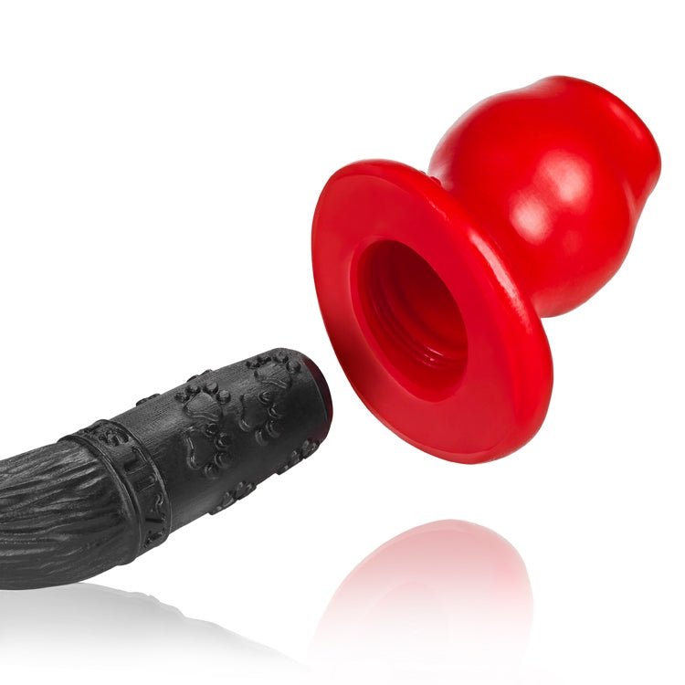 Oxballs Tail Fuck Combo Fuck Plug Black Red