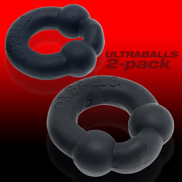 Oxballs ULTRABALLS 2 Pack Cock Ring Night Edition